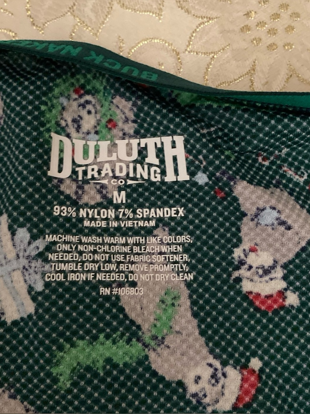 Duluth Trading Co Wom M Buck Naked Xmas Hipsters Panties New and NIP Lot of 2 - Picture 7 of 11